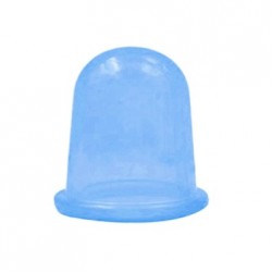 Ventuza de masaj 000BB corporal anticelulitic Medie din silicon Albastra